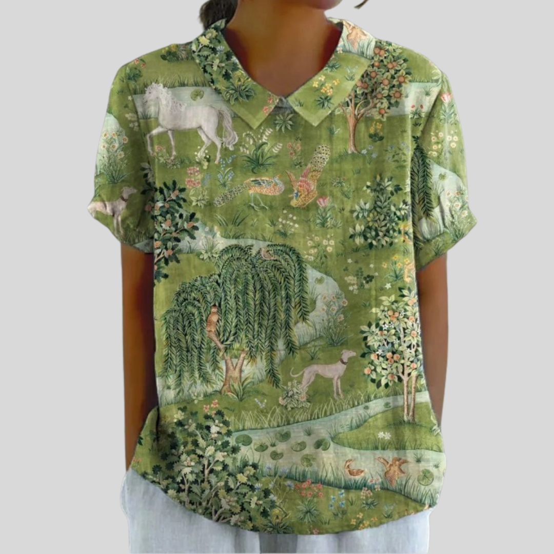 Fiorenzaia - Blusa Fantasía Elegante