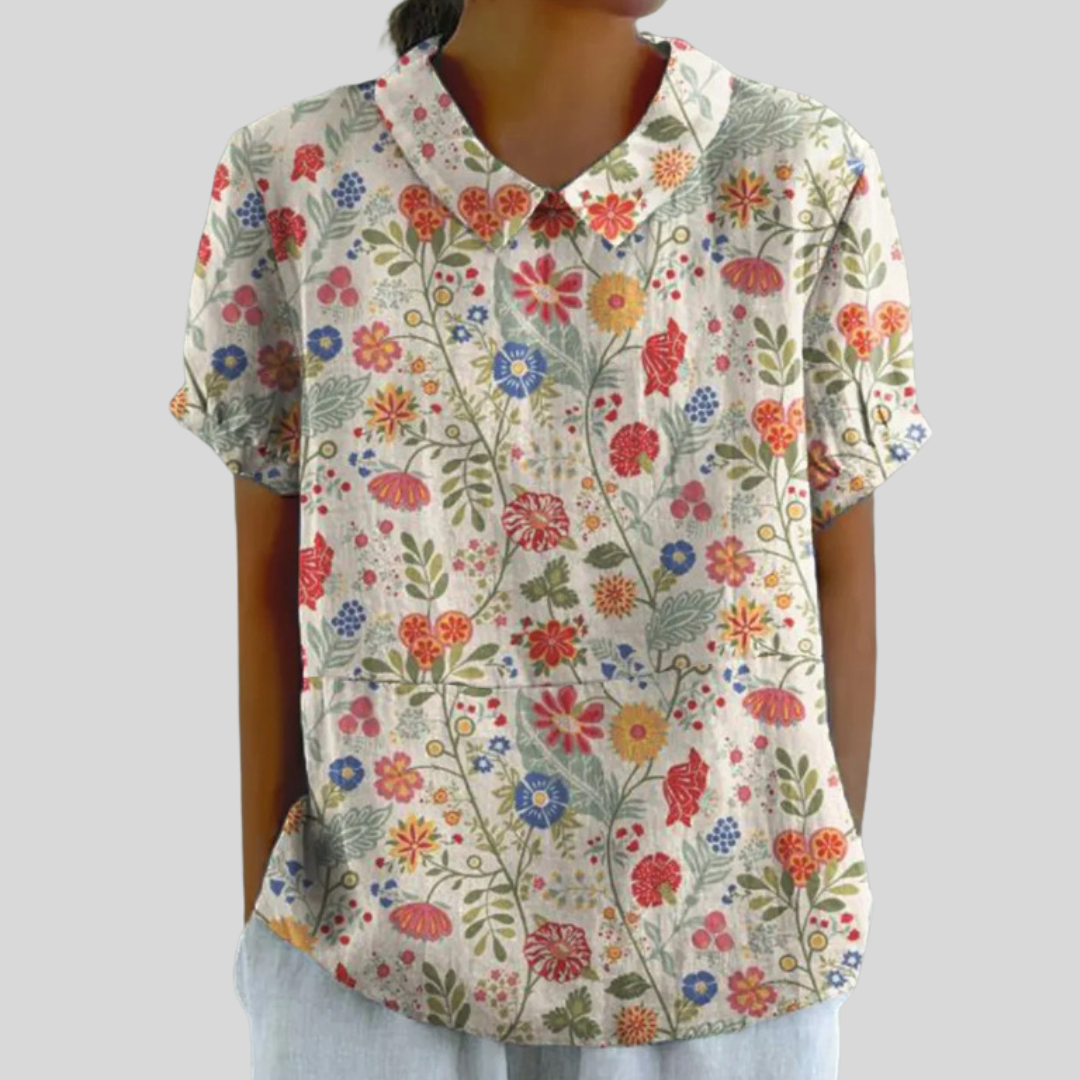 Alvionna - Blusa Fantasia Elegante