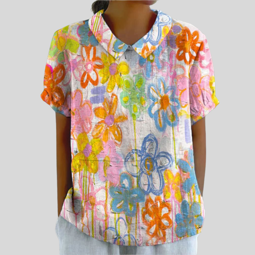 Rosmirella - Blusa Fantasia Elegante