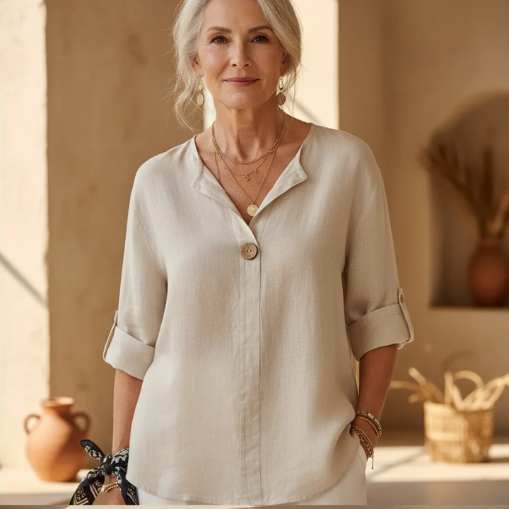 Luna - Blusa a V