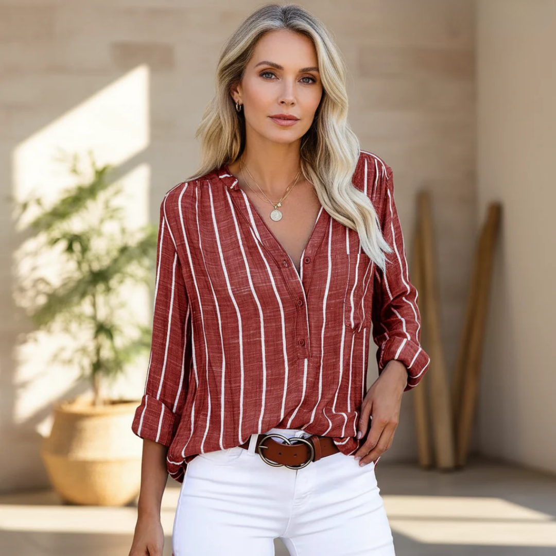 Lavendria - Blusa a righe