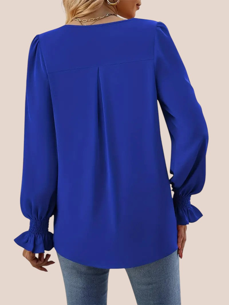 Mira | Blusa Elegante con Scollatura a V