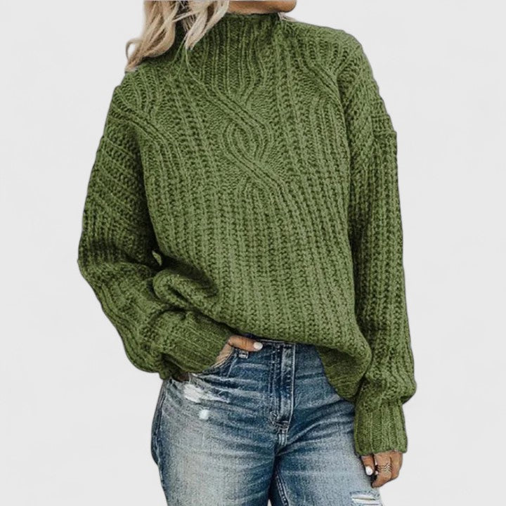 Elisabetta | Maglione Caldo a Collo Alto