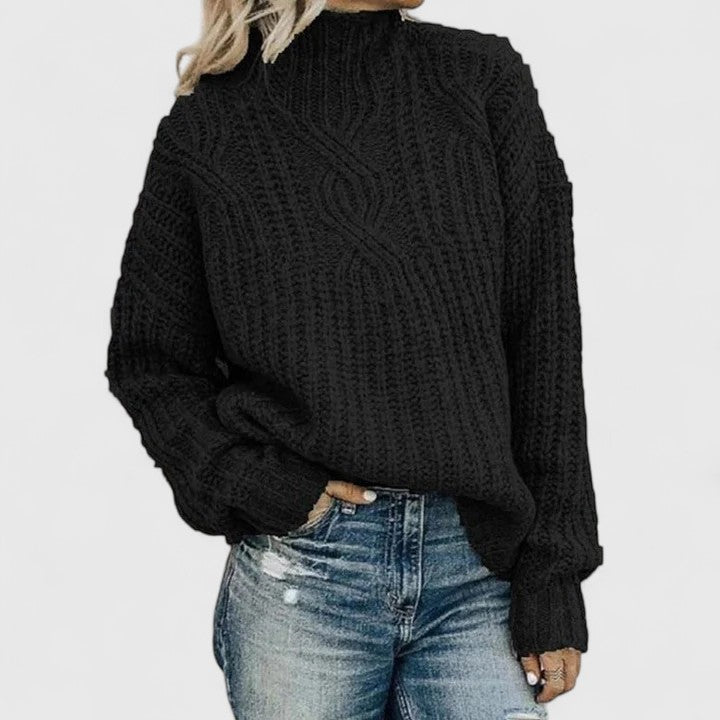 Elisabetta | Maglione Caldo con Collo Alto