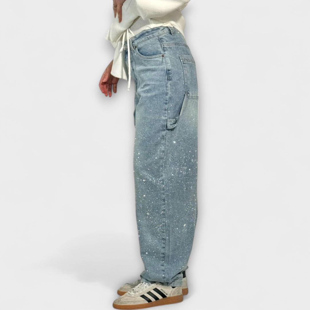Fable - Jeans da carpentiere con palloncino in denim