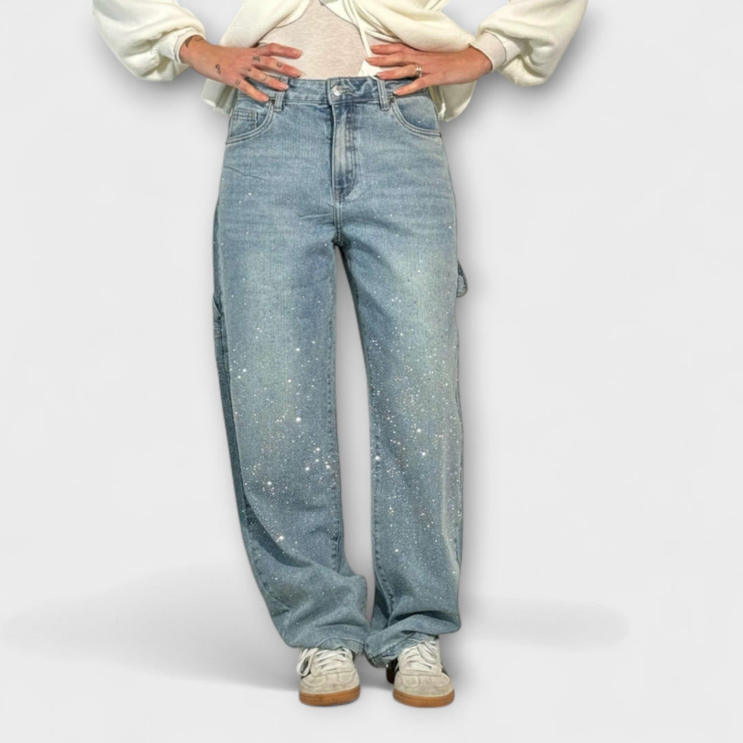 Fable - Jeans da carpentiere con palloncino in denim