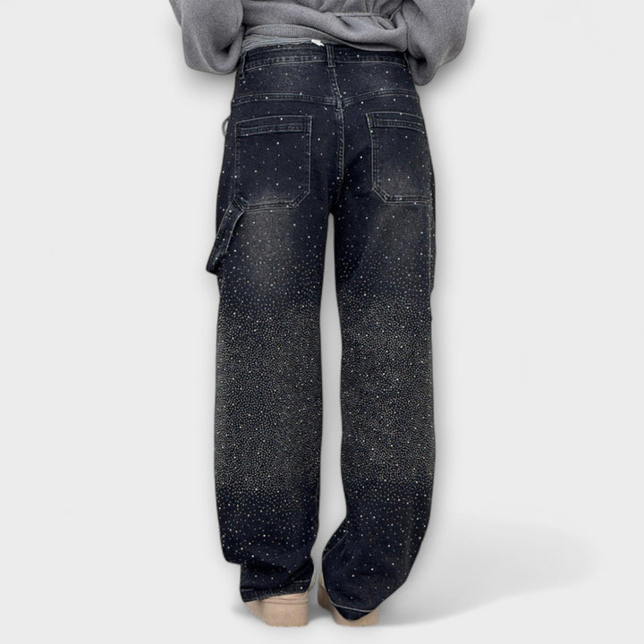 Fable - Jeans da carpentiere con palloncino in denim