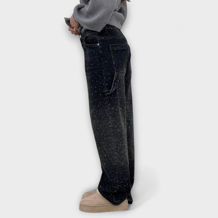 Fable - Jeans da carpentiere con palloncino in denim