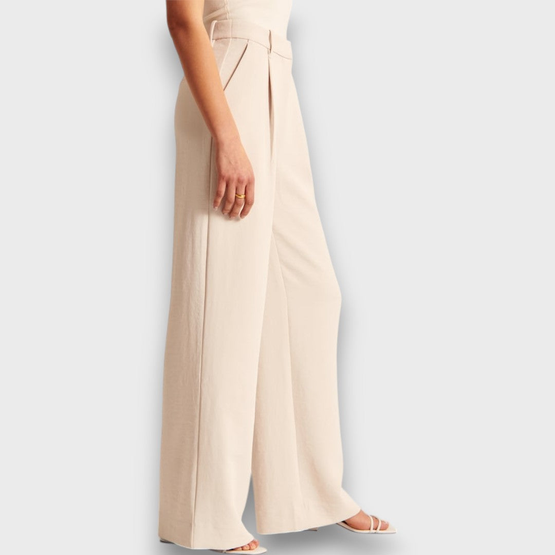Alva – Pantaloni lunghi a vita alta