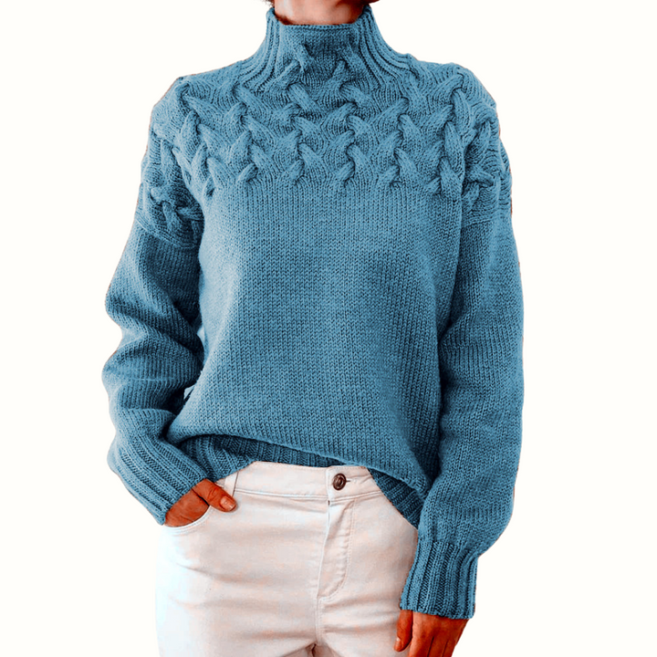 Loretta | Maglione Morbido e Accogliente con Collo Alto