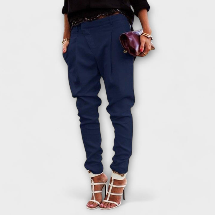 Mira - Pantaloni eleganti a vita alta