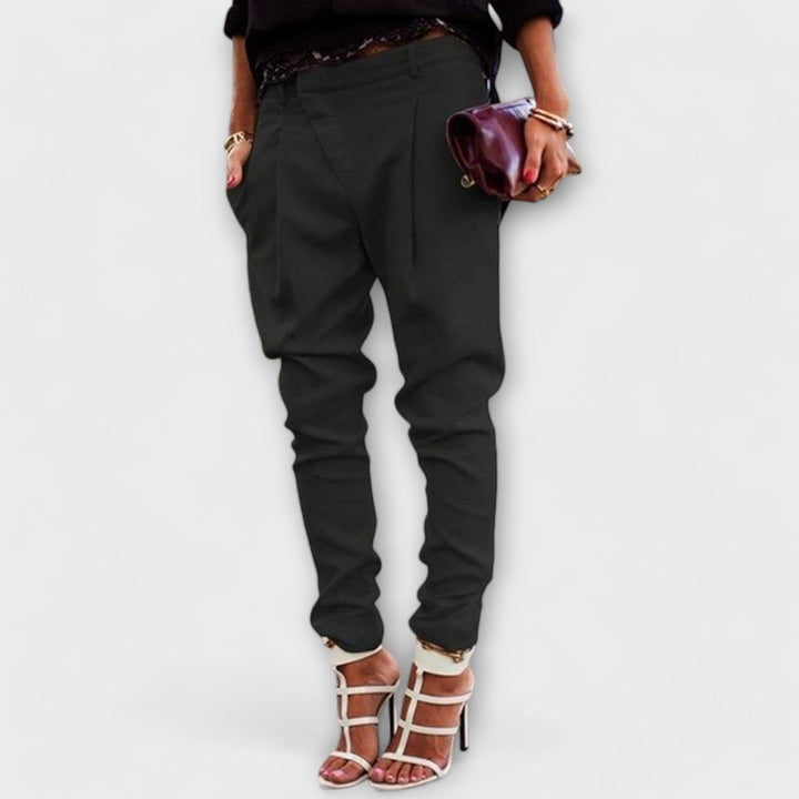 Mira - Pantaloni eleganti a vita alta