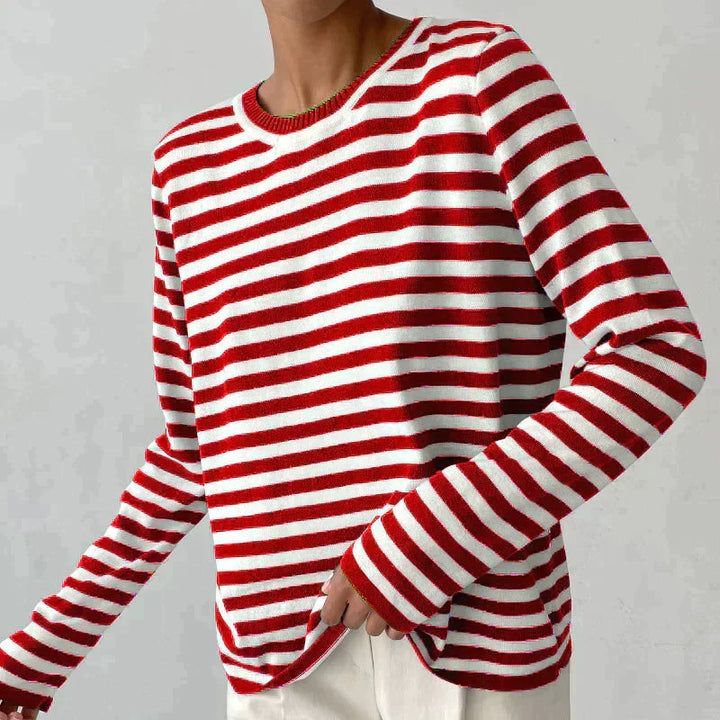 Nicole | Maglione a righe chic