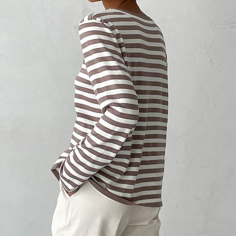 Nicole | Maglione a righe chic
