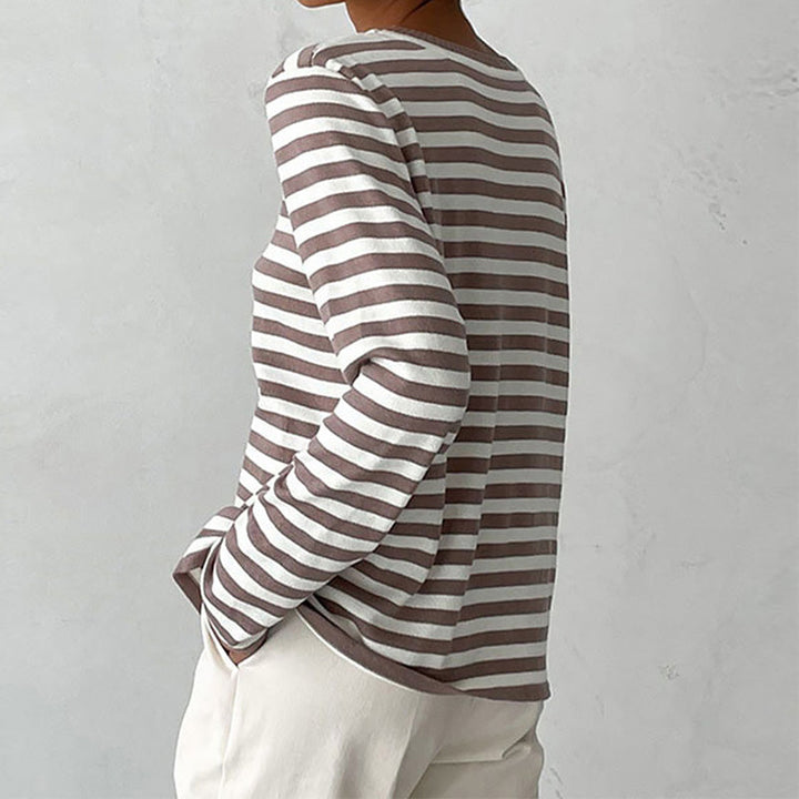 Nicole | Maglione a righe chic