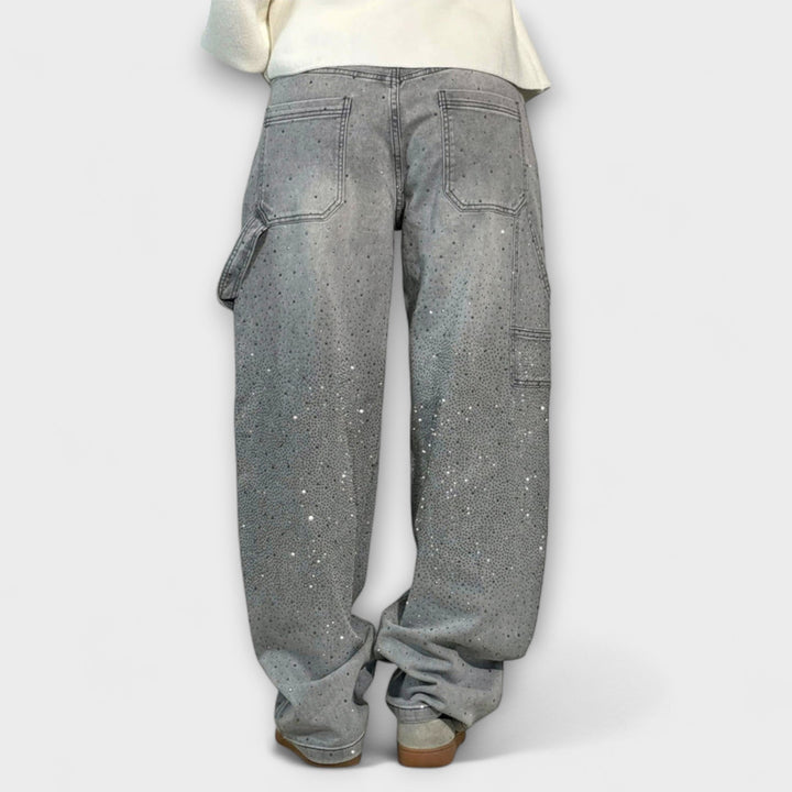 Fable - Jeans da carpentiere con palloncino in denim