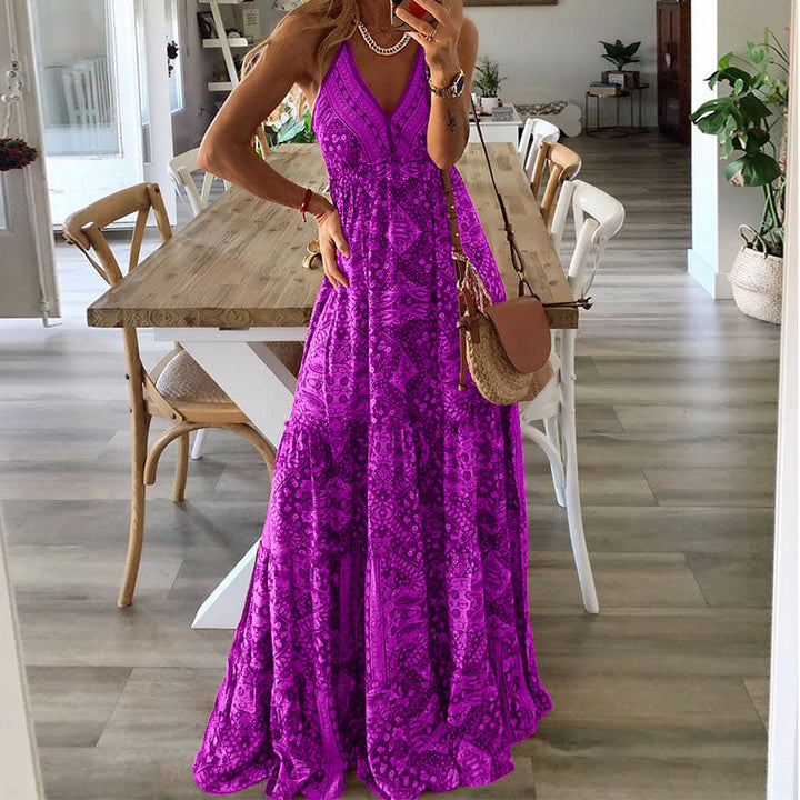 Giulia – Vestito boho maxi