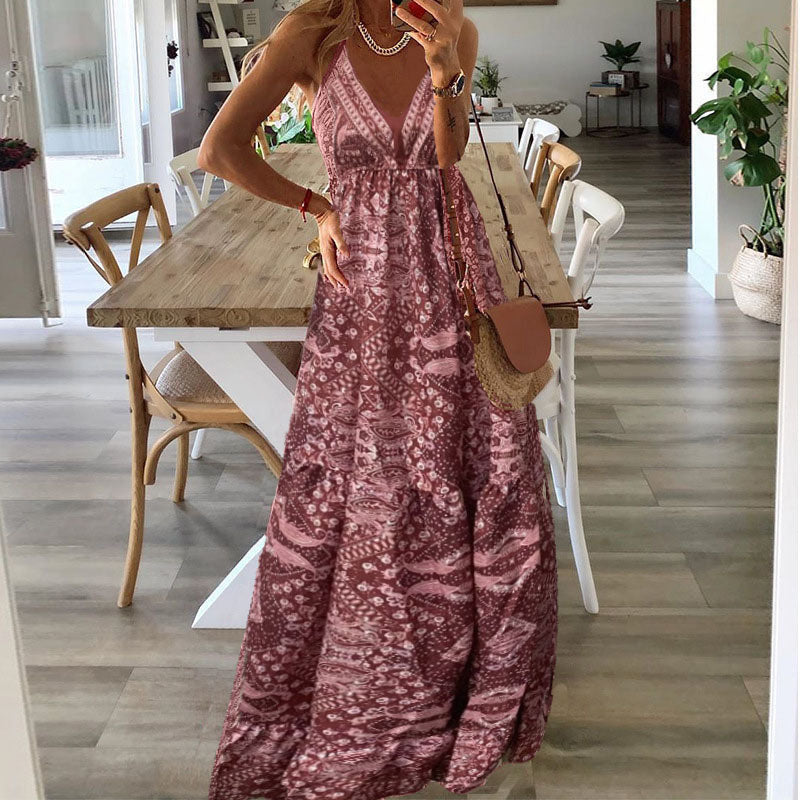 Giulia – Vestito boho maxi