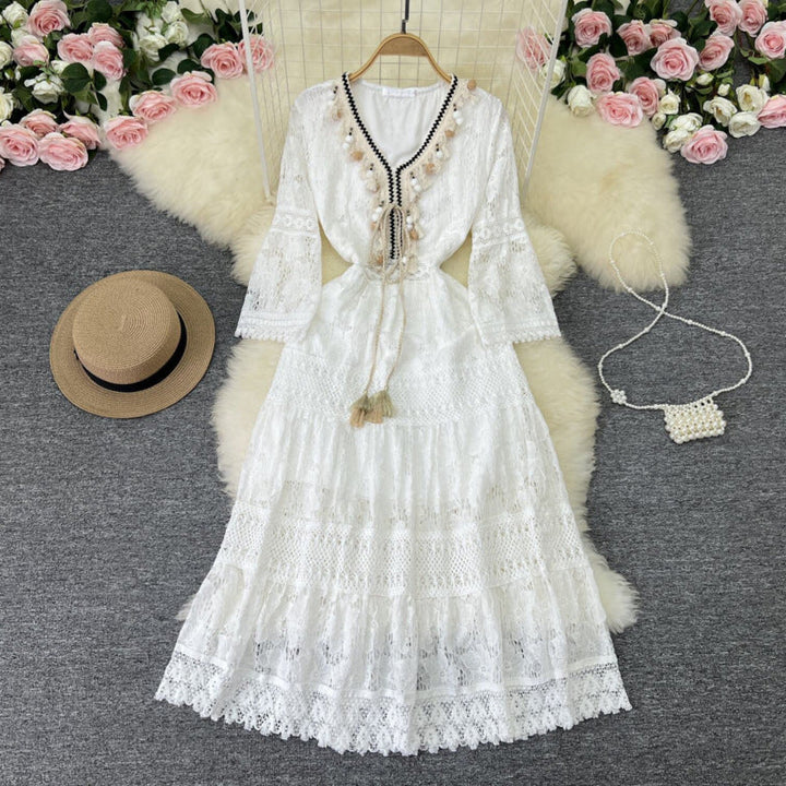 Amelia – Vestito boho in pizzo