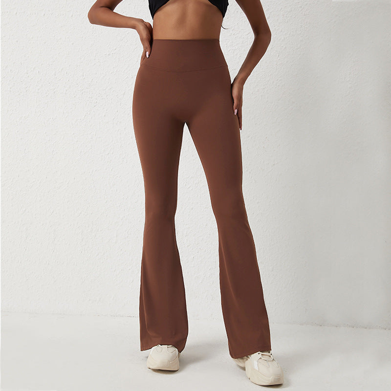 Serena - Pantaloni casual con gamba a campana