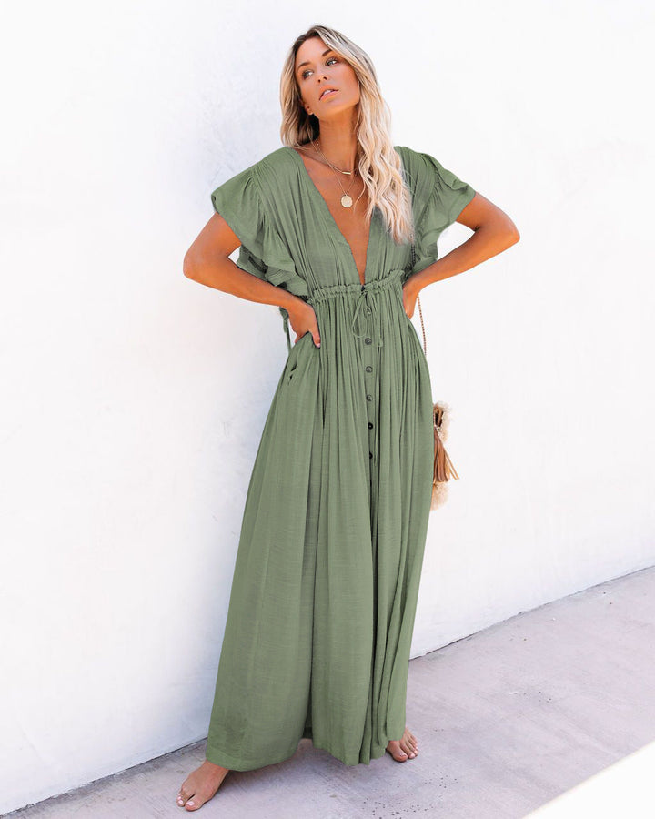 Corinna – Vestito boho maxi leggero
