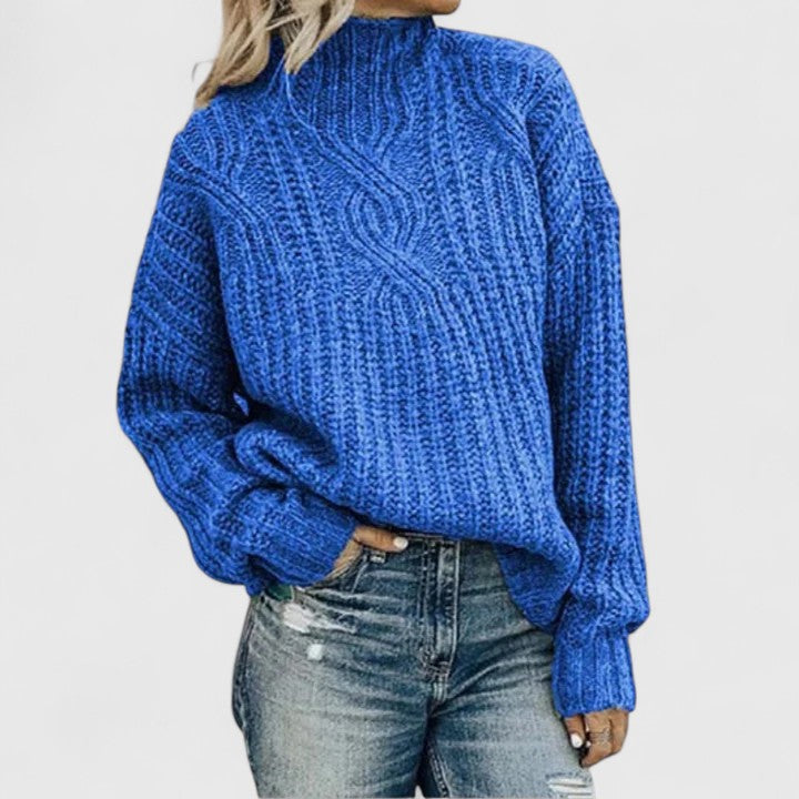 Elisabetta | Maglione Caldo a Collo Alto