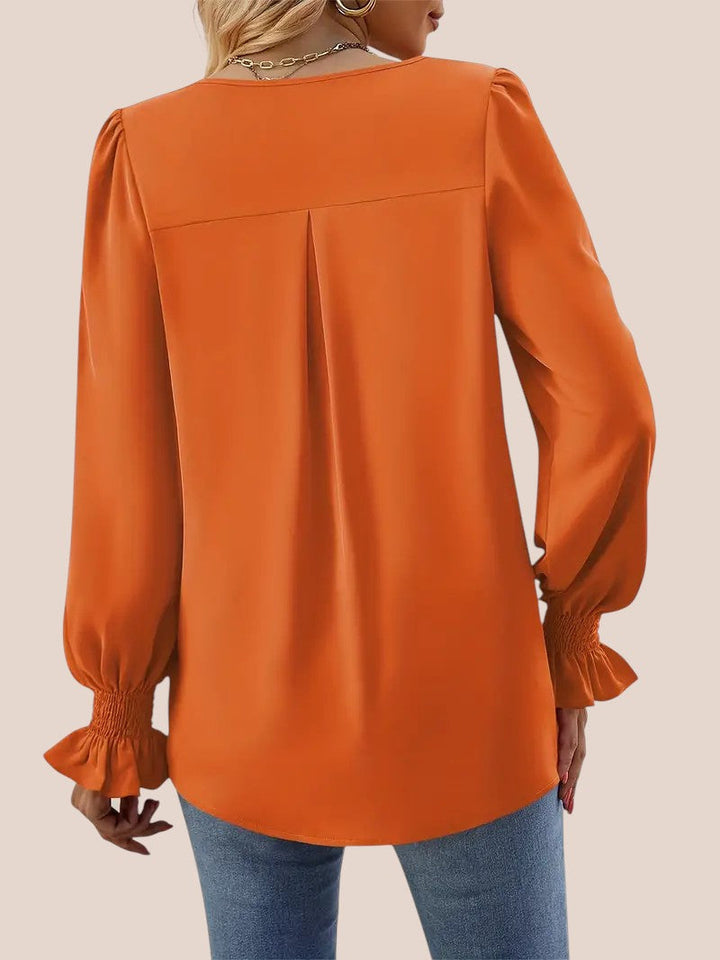 Mira | Blusa Elegante con Scollatura a V