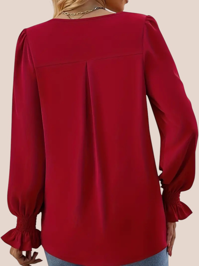 Mira | Blusa Elegante con Scollatura a V