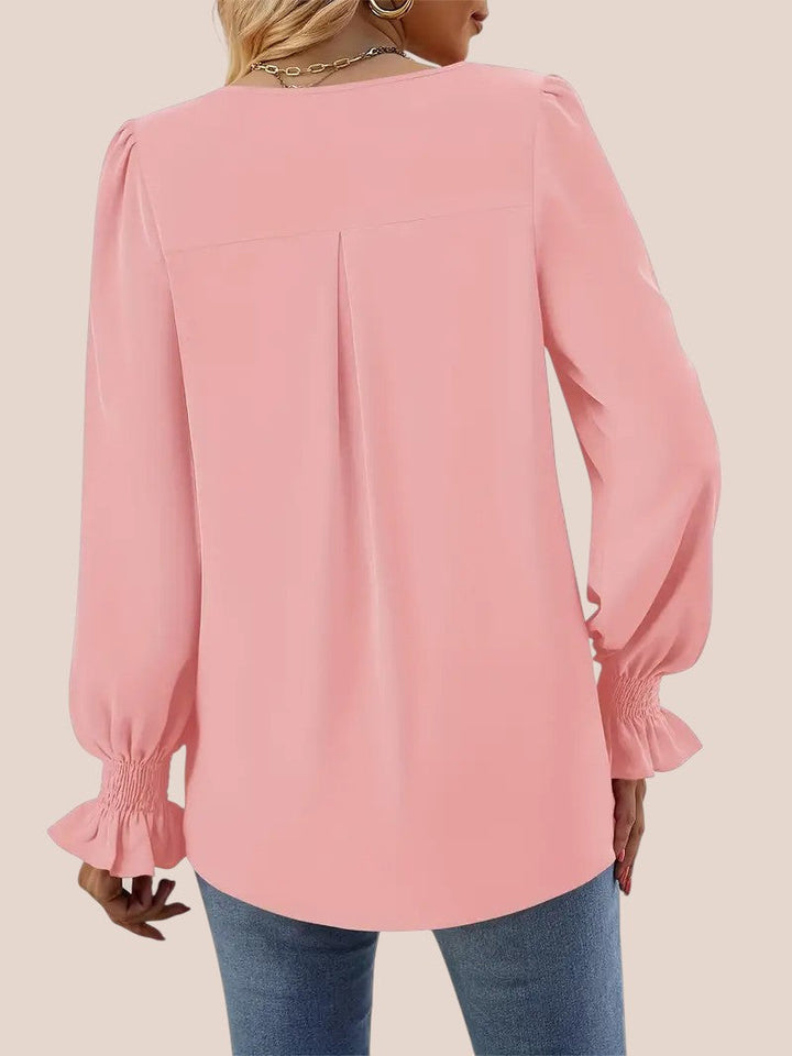Mira | Blusa Elegante con Scollatura a V