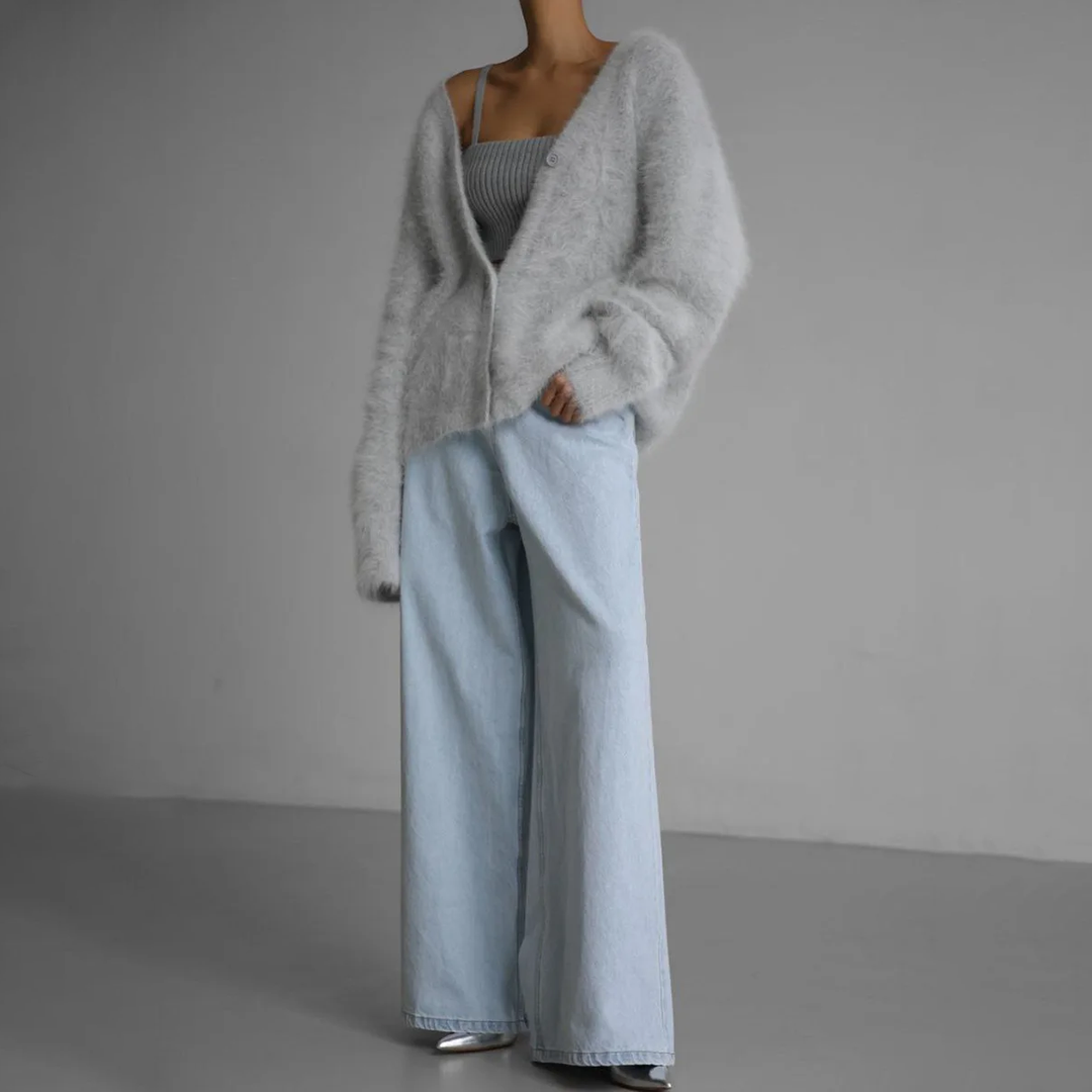 Luna | Cardigan elegante in cashmere