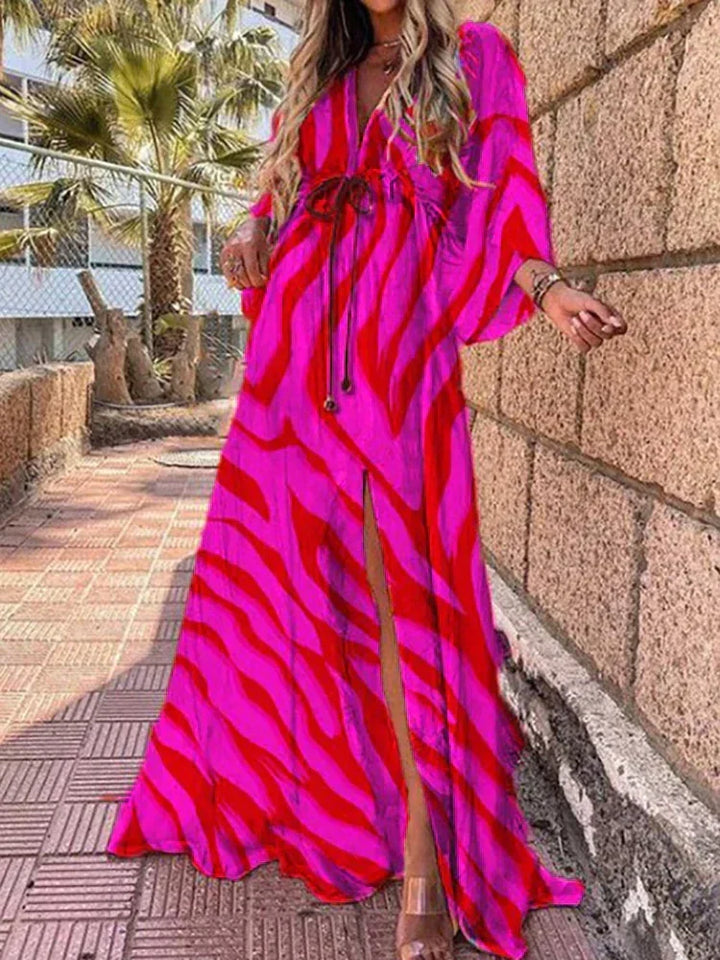 Daria – Vestito boho caftano