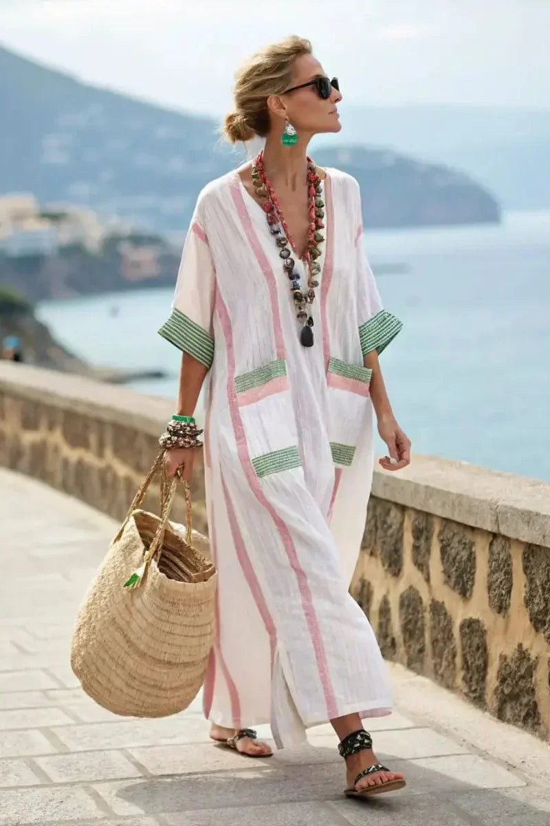 Allegra – Vestito boho maxi estivo