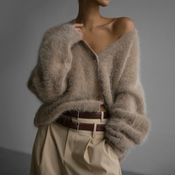 Luna | Cardigan elegante in cashmere