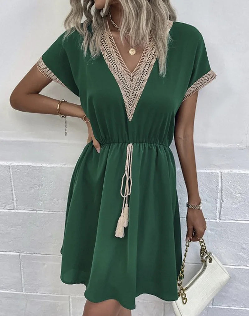 Sabina – Vestito boho elegante