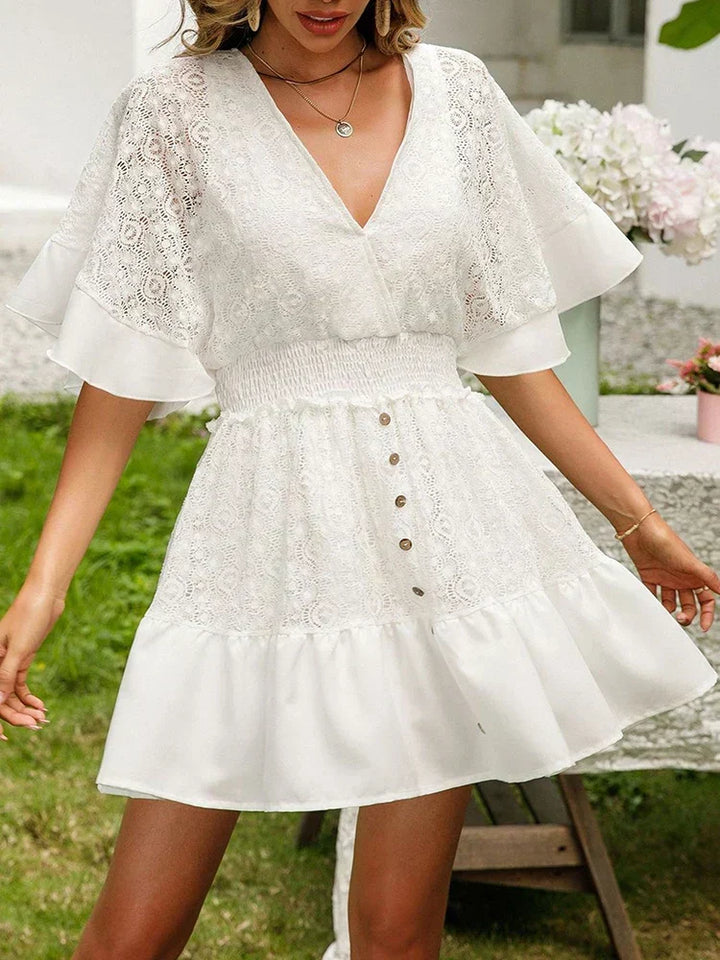 Carla – Vestito boho in pizzo