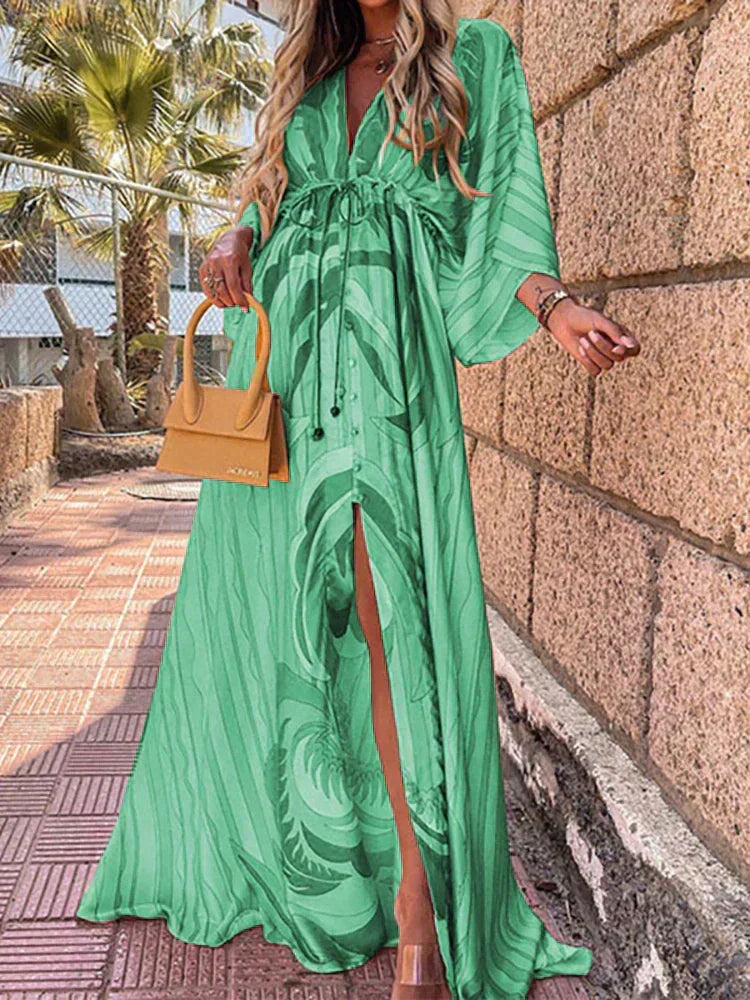 Daria – Vestito boho caftano