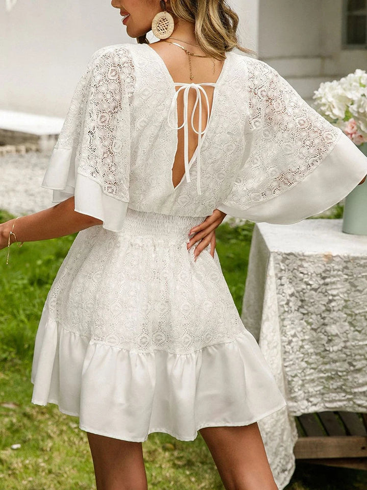 Carla – Vestito boho in pizzo