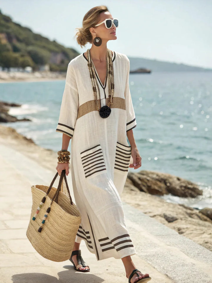 Allegra – Vestito boho maxi estivo