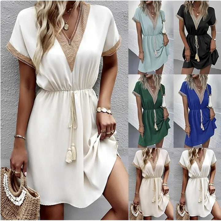 Sabina – Vestito boho elegante