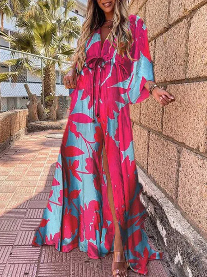 Daria – Vestito boho caftano