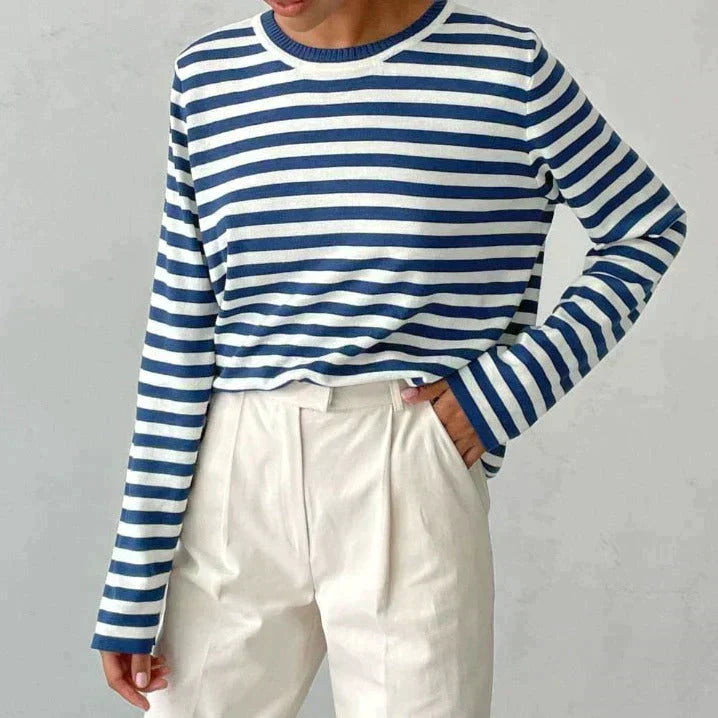 Nicole | Maglione a righe chic