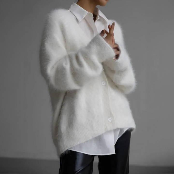 Luna | Cardigan elegante in cashmere