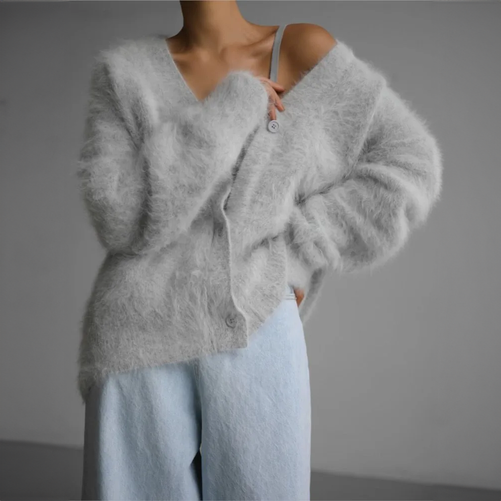 Luna | Cardigan elegante in cashmere