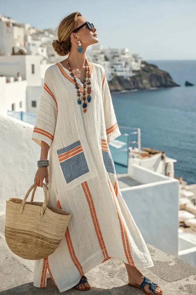 Allegra – Vestito boho maxi estivo