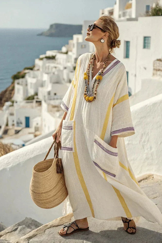 Allegra – Vestito boho maxi estivo