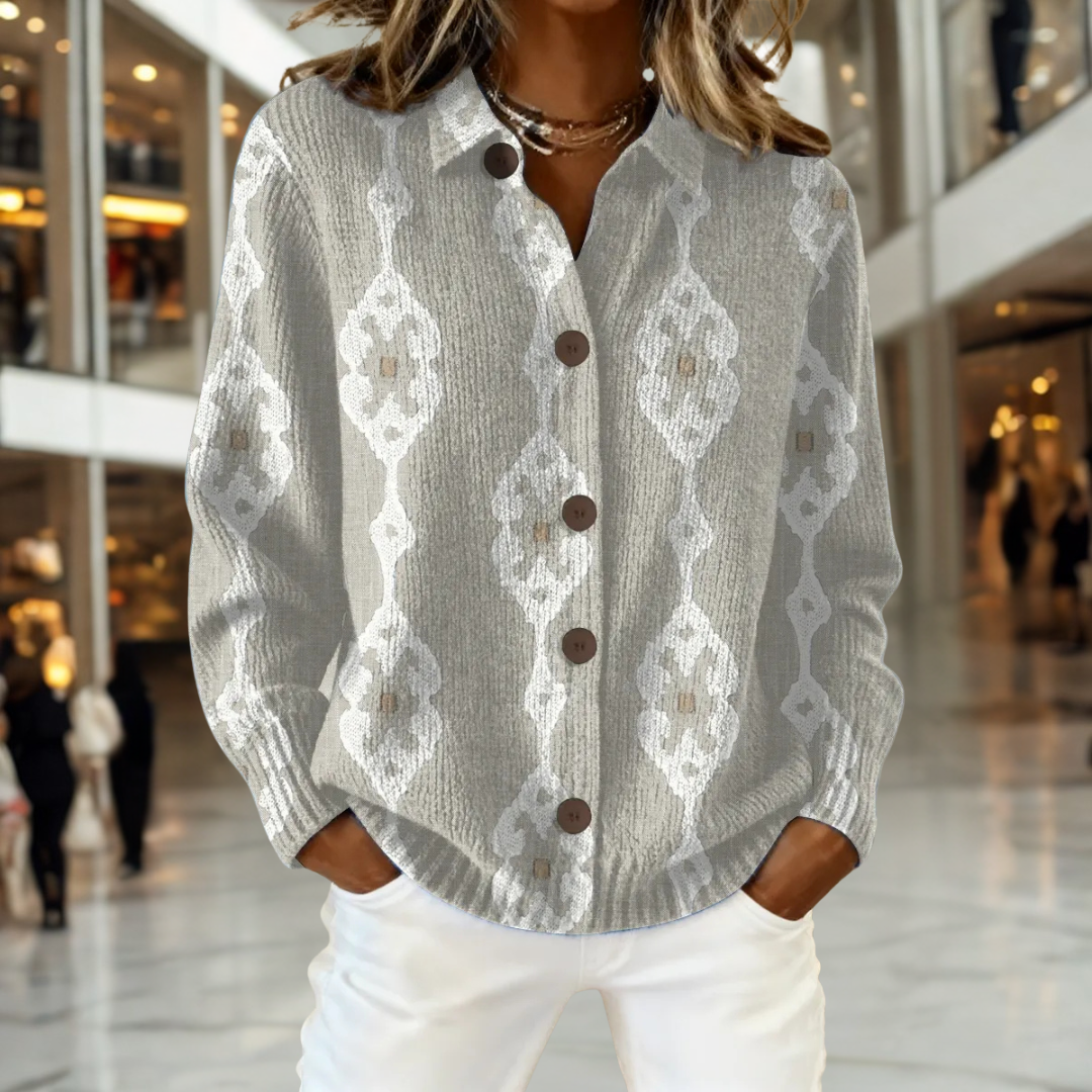 GIULIANA – Maglione Morbido con Motivi Eleganti