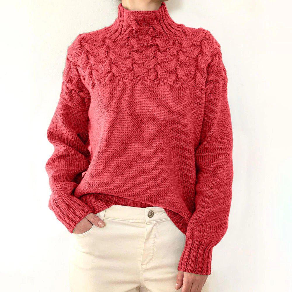 Loretta | Maglione Morbido e Accogliente con Collo Alto