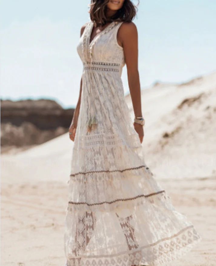Alison – Vestito boho midi