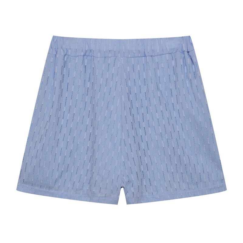 Elizabeth - Completo di due pezzi fluido con camicia e pantaloni corti