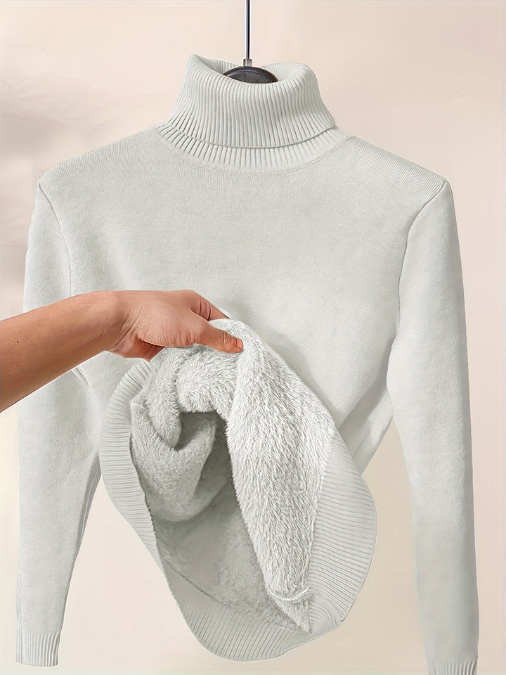 Zella | Maglione Morbido con Collo Alto